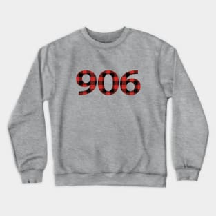 Upper Michigan Flannel 906 Crewneck Sweatshirt